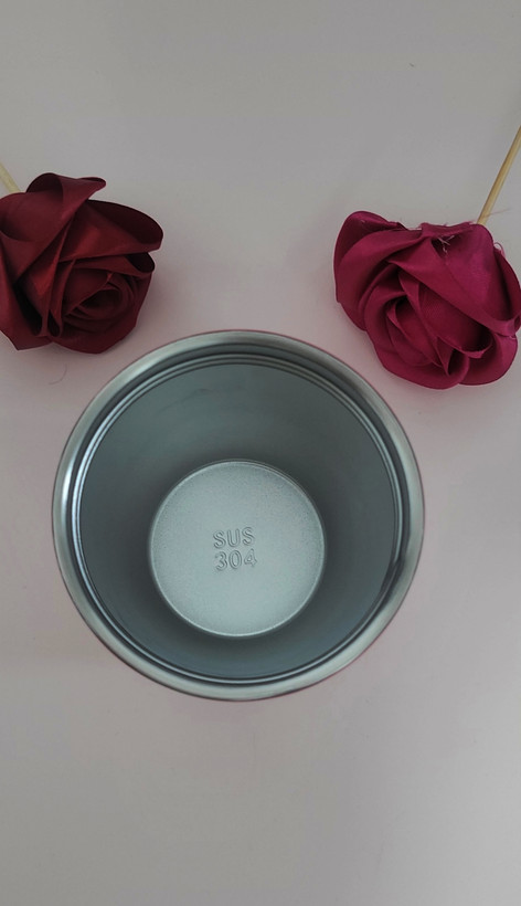 تراول ماگ ۳۰۰ میل طرح LOVE استیل دوجداره (گرادینت دورنگ)