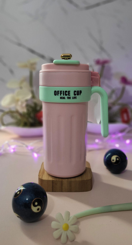ماگ مسافرتی دستهدار ۶۵۰ میلیلیتر OFFICE CUP – تراول ماگ مخصوص محل کار و روزمره
