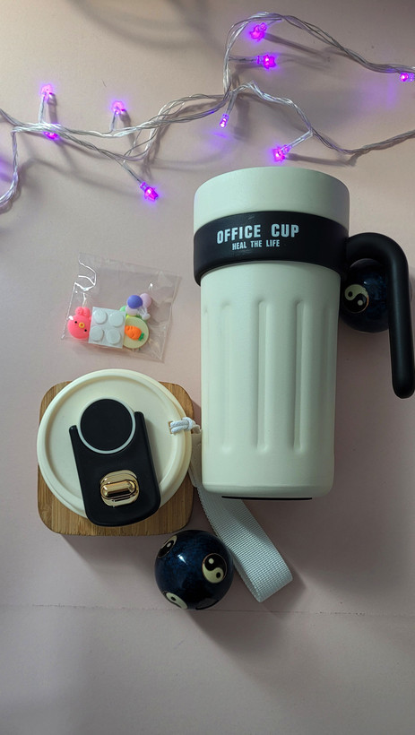 ماگ مسافرتی دستهدار ۶۵۰ میلیلیتر OFFICE CUP – تراول ماگ مخصوص محل کار و روزمره
