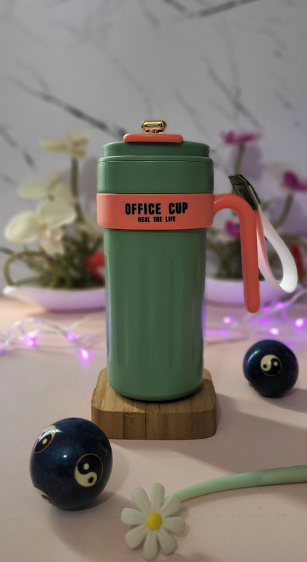 ماگ مسافرتی دستهدار ۶۵۰ میلیلیتر OFFICE CUP – تراول ماگ مخصوص محل کار و روزمره