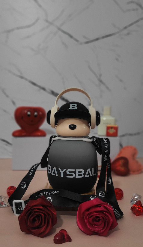 قمقمه کودک طرح خرس بیسبال هدفوندار Baysball – نیدار بنددار (۴۶۰ میل)