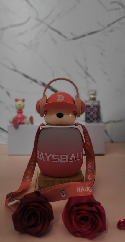 قمقمه کودک طرح خرس بیسبال هدفوندار Baysball – نیدار بنددار (۴۶۰ میل)